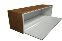 sezione interna cassonetto da restauro